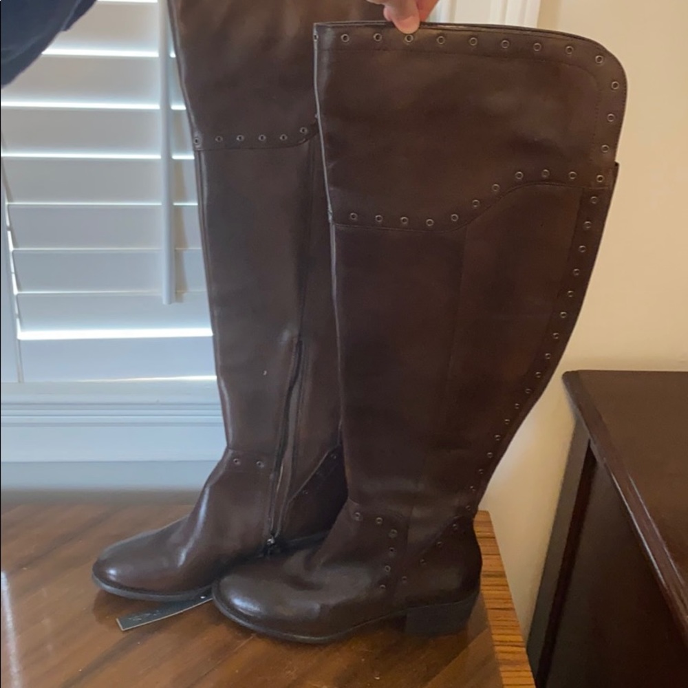 Vince Camuto over the knee riding boots